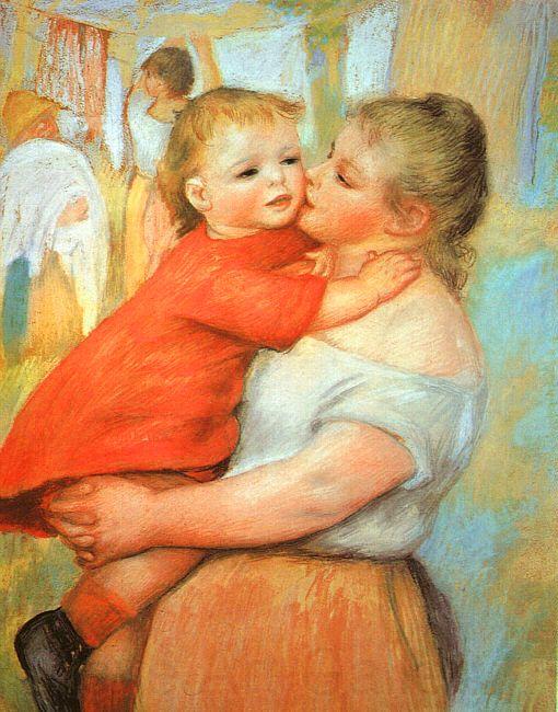 Pierre Renoir Aline and Pierre Germany oil painting art